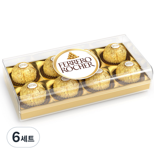 페레로로쉐 T8 사각초콜릿 8p, 100g, 6세트
