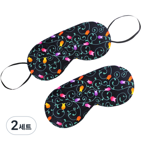 그린라이프 허브 눈찜질팩 + 커버 블루, 2세트