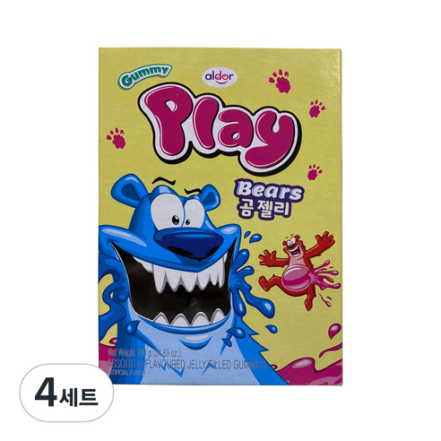 알도르 플레이 베어 젤리, 700g, 4개