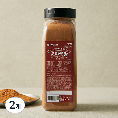 곰곰 계피 분말, 400g, 2개