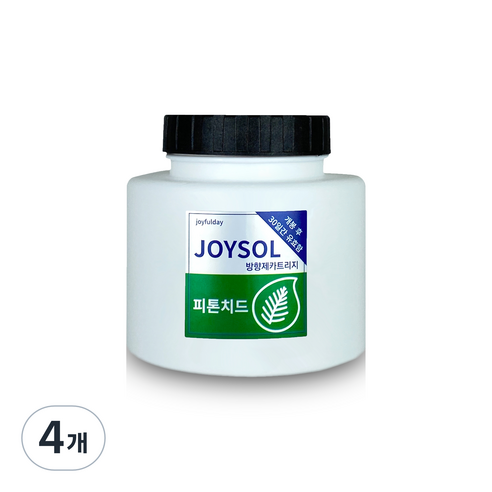 기분좋은날 방향제 카트리지 리필 피톤치드 대, 240g, 4개