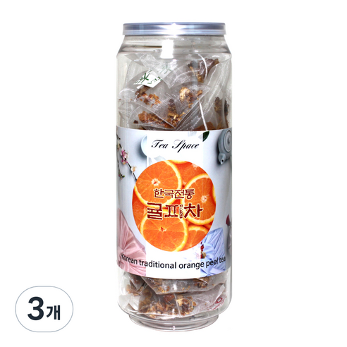 한국전통 귤피차 티백, 1.3g, 20개입, 3개