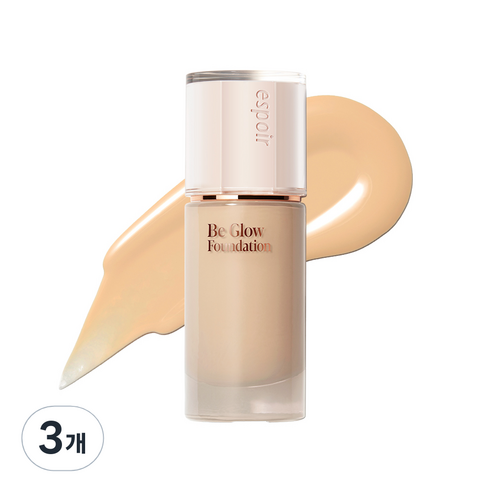 에스쁘아 비글로우 파운데이션 SPF27 PA++ 30g, 23N 뉴트럴 베이지, 3개