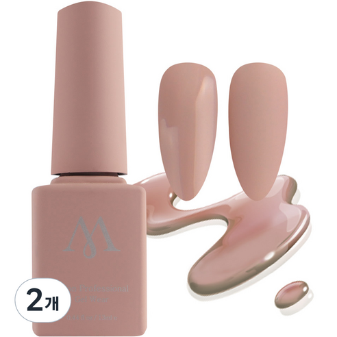 아이빛 메모리젤 네일아트 컬러 젤 13ml, ND28, 2개