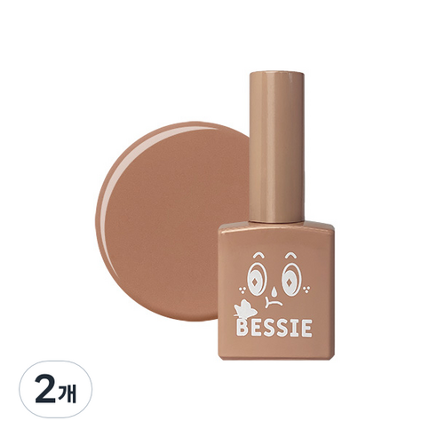 베씨 나빌레라 글리터 젤네일 12g, S10 트랜치코트, 11ml, 2개