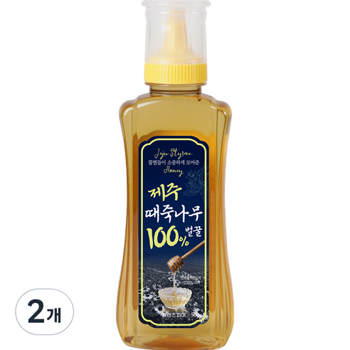 프렌즈파머 제주 때죽나무 벌꿀, 2개, 500g