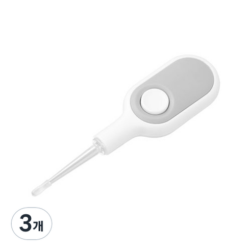블루버킷 심플 디자인 LED 유아귀이개, 3개, 1개입