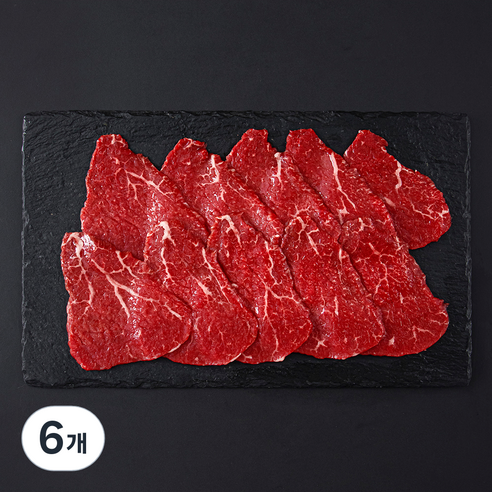참연한우 어린암소 소고기 1등급 (냉장), 300g, 6개