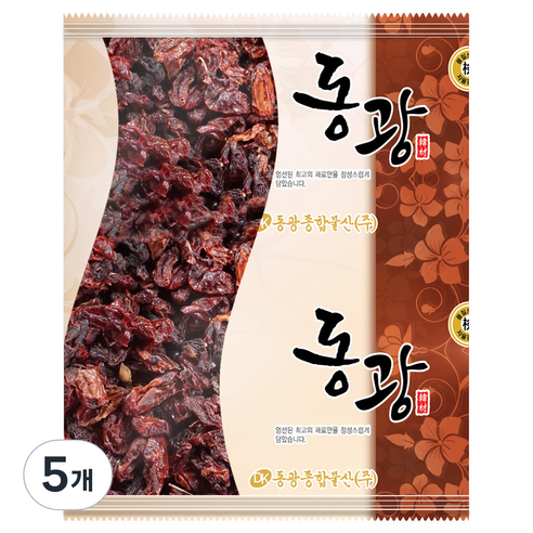 동광종합물산 산수유, 100g, 5개