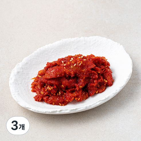 더반찬 명태회무침, 80g, 3개