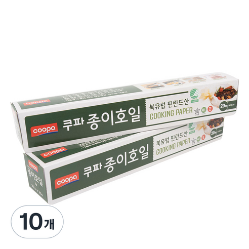 쿠파 종이호일, 20m, 1개, 10개