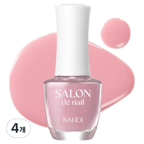반디 살롱드네일, 7ml, SH109 로지무스, 4개