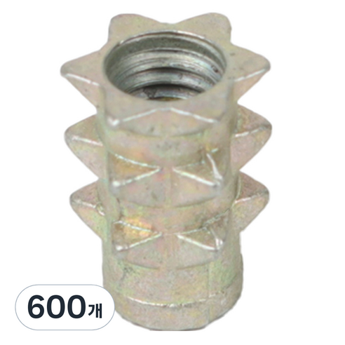 올고르 번데기 너트 별 일반형, 600개