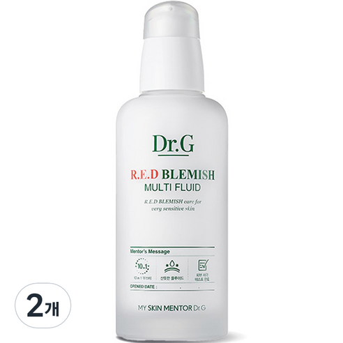   닥터지 레드 블레미쉬 멀티 플루이드 로션, 100ml, 2개