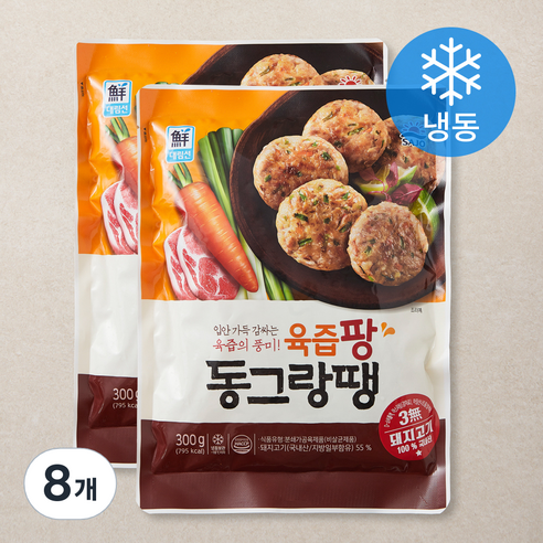 대림선 육즙팡 동그랑땡 (냉동), 300g, 8개