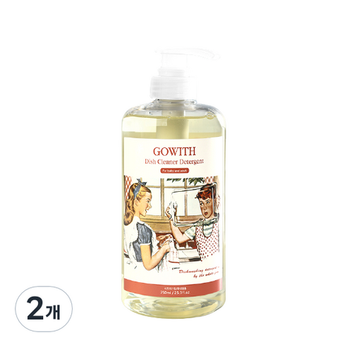 고위드 올인원 주방세제, 750ml, 2개