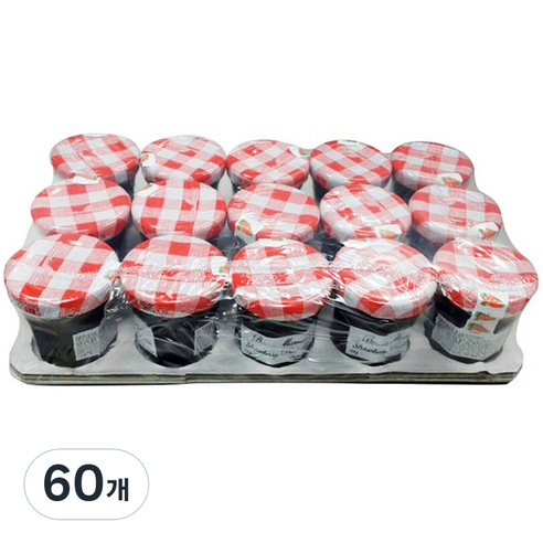 본마망 딸기잼, 30g, 60개