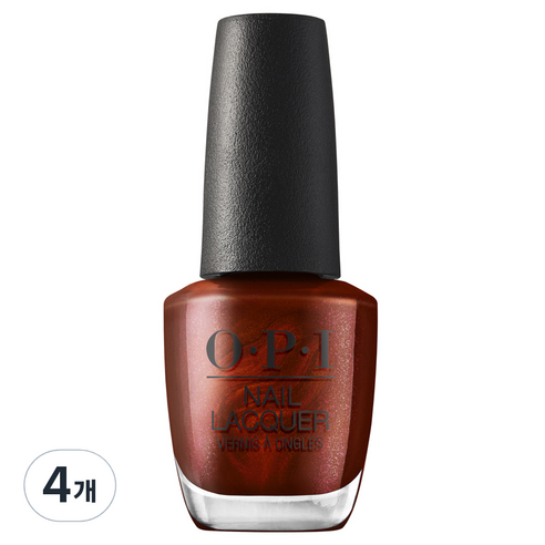 오피아이 네일락커 매니큐어 HRP12, Bring Out The Big Gems, 4개, 15ml