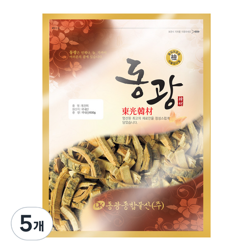 동광종합물산 목진피 국내산, 600g, 5개