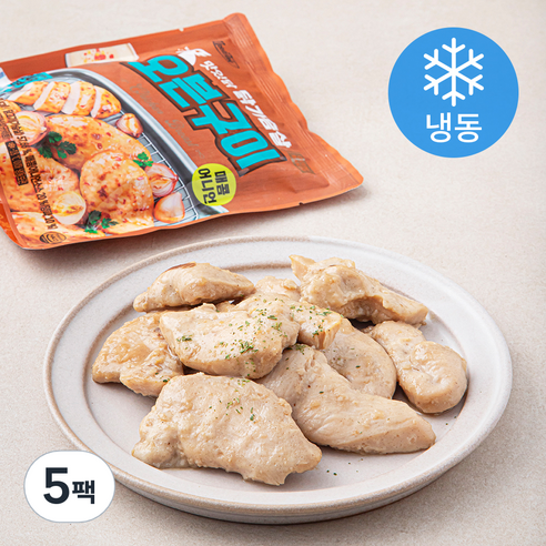 맛있닭 닭가슴살 오븐구이 매콤어니언 (냉동), 150g, 5팩