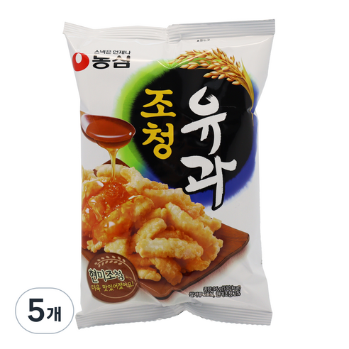 농심 조청유과, 96g, 4개