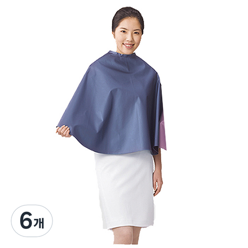살롱 파마보 (대), 블루 LN423, 6개
