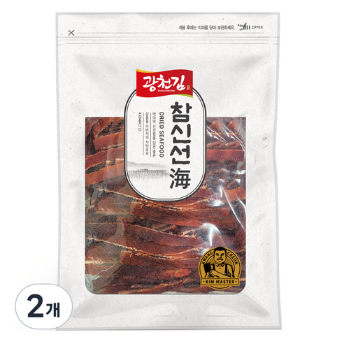 참신선해 육포맛 구운 오징어, 500g, 2개