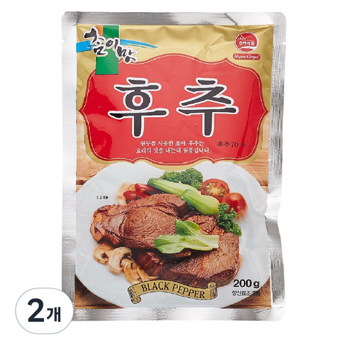 초야식품 참이맛 후추, 2개, 200g