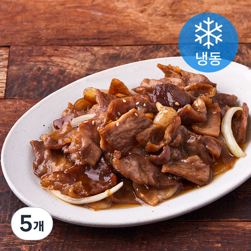 홍익상회 흑돼지 양념 불고기 (냉동), 400g, 5개