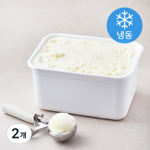 네추럴킹덤 바닐라향 빙과 (냉동), 5L, 1개입, 2개