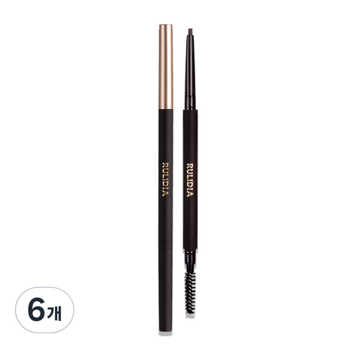 루리디아 이지 디테일 브로우 0.03g, 애쉬 브라운, 6개