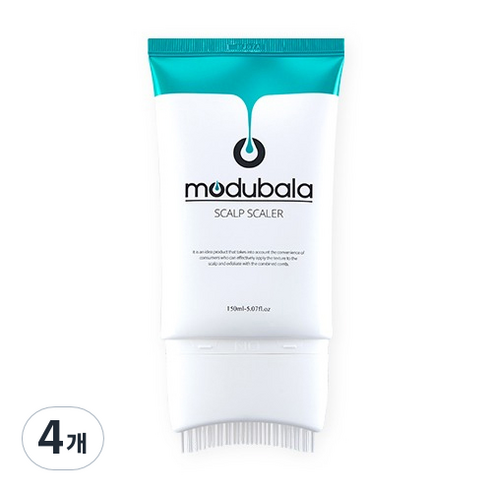 모두발라 두피 스케일러, 150ml, 4개