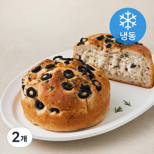 올리브쌀빵 (냉동), 200g, 1개입, 2개
