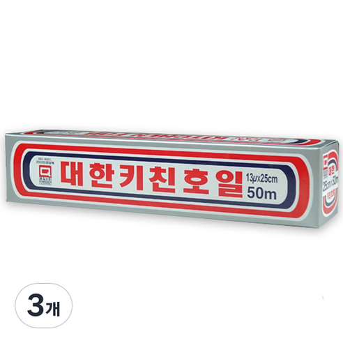 대한 키친 호일, 50m, 3개