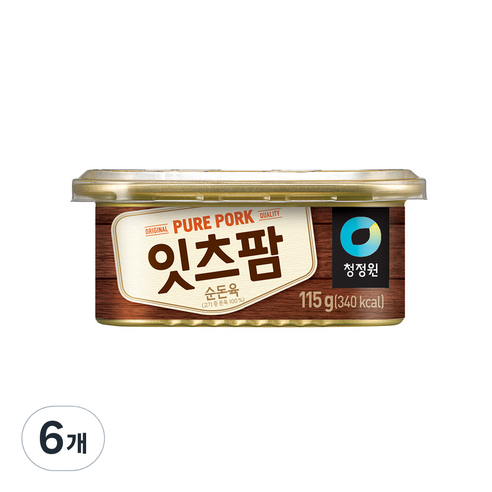 대상 청정원 잇츠팜, 115g, 6개