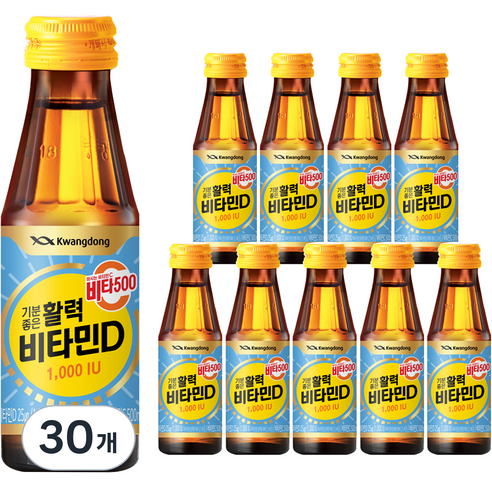 비타500 비타민D 음료 1000 IU, 30개, 100ml
