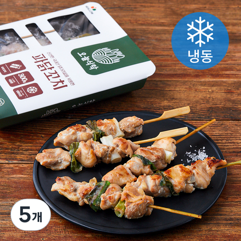 오늘식탁 파닭꼬치 (냉동), 300g, 5개