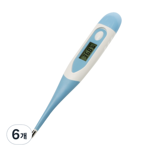 지씨비엠 전자 체온계 GC-60, 6개