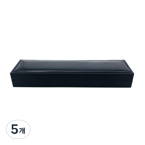 바미샵 가죽쿠션 롱목걸이 케이스, 5개