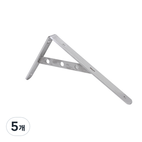 ZIO-BIZ 스텐 선반대 지지대타입 기본형 DIY, 5개