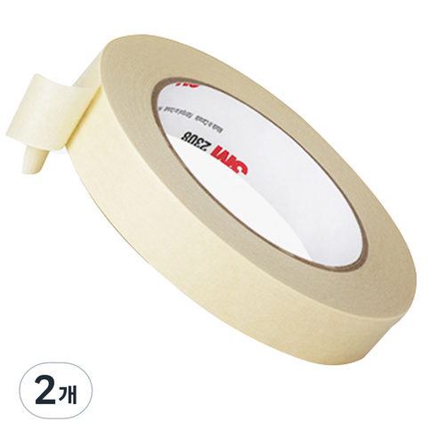 쓰리엠 마스킹테이프 아이보리 50mm JT1265, 2개