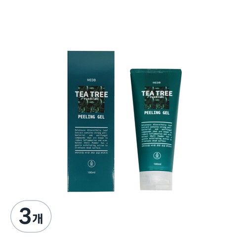 메드비 퓨리파잉 필링젤 티트리, 180ml, 3개