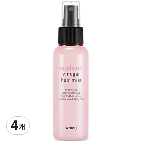 어퓨 라즈베리 식초 헤어 미스트, 105ml, 4개