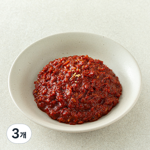 명심정 토하젓갈, 200g, 3개