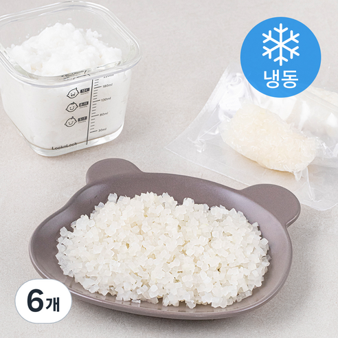 맘마유 무 다짐 1단계 (냉동), 240g, 6개, 무맛