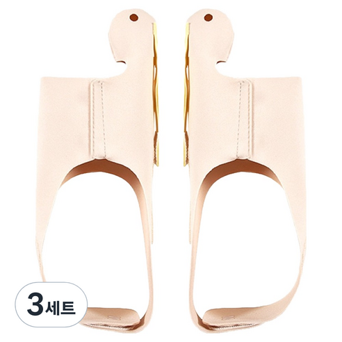 포테가르 무지외반증 발가락 교정 덧신형 의료기기 좌우세트 M, 3세트, PF-07 sk(M)