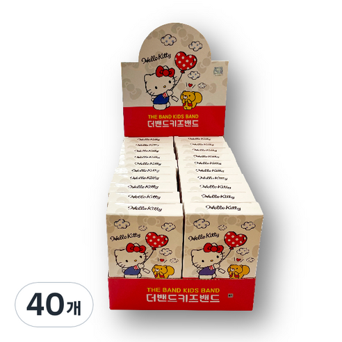 아텍스 헬로키티 더밴드 키즈밴드 표준형 16P, 16개입, 40개