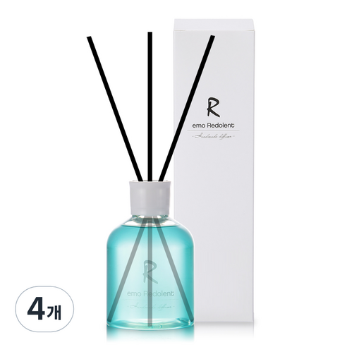이모레돌런트 파스텔 디퓨저, 다우니에이플프레쉬, 200ml, 4개