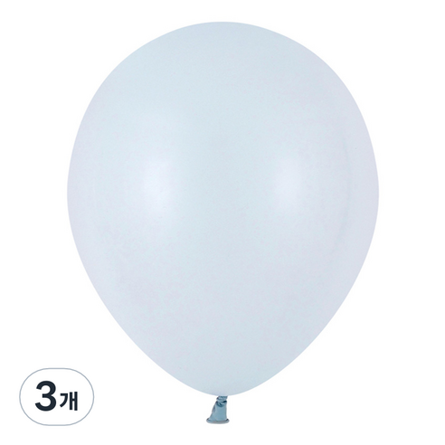 파티팡 라운드 레트로 풍선 30cm 100p, 헤이즈 그레이, 3개