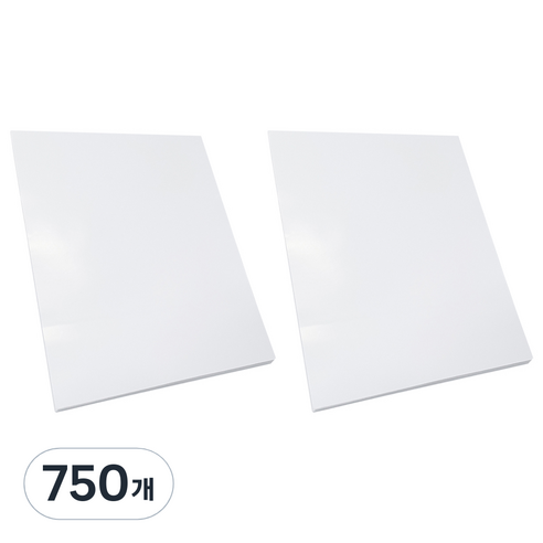 올페이퍼 아트지 인쇄복사용지 250g, B5, 750개